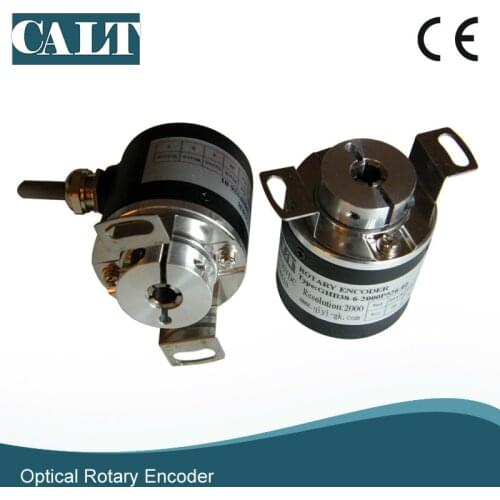 CALT 8mm blind shaft encoder 1000 ppr small optical encoder for embroidery machine