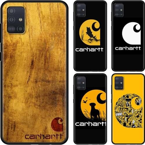 Famous brand carhartts Phone Case for Samsung Galaxy A51 A71 A21s A12 A31 A41 A32 A02s A11 A72 A52 A42 5G A01 A91 A21 EU Cover