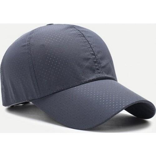 Baseball Cap Breathable Quick Dry 2 Materials Adjustable Sports Cap Hiking Travel sunhat кепка