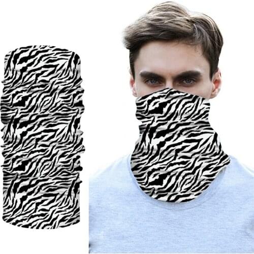 Cotton Elastic Sport Head Face Neck Gaiter Tube Bandana Scarf Dustproof Breathable Cycling Half Face Scarf Outdoor Accessories