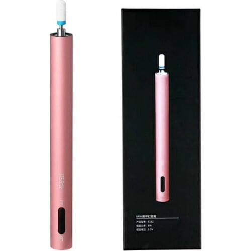 Electric Portable with Led Mini Light Removing Acrylic Nail Gel Polish Nail Drill Machine Grinder Manicure Tools High Quality