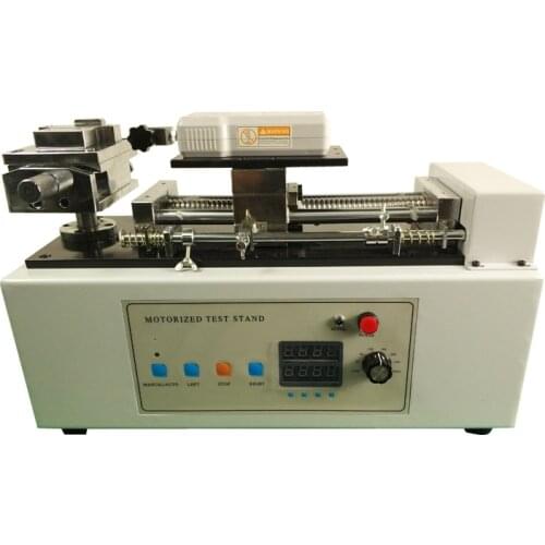 Electric Horizontal Wire Cable Force Gauge Test Stand Tensile Break Force Pull Off Testing Machine 500N / 1000N