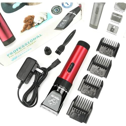 BAORUN P6 Dog Cat Electric Scissor Professional Pet Hair Trimmer Animals Grooming Clippers Dog Hair Trimmer Cutters 110-240V