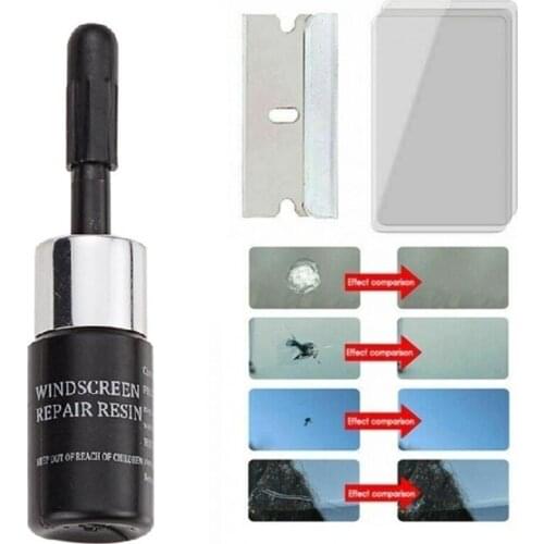 Windshield Repair Kit Car Window Repair Polishing Windscreen Glass Renwal Tools Auto Chips Crack Restore Fix Kit