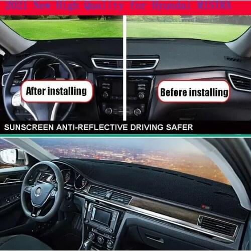 2021 New High Quality for Hyundai MISTRA Car Dashboard Cover Non Slip Dash Mat Sun Shade Carpet Pad Accessories