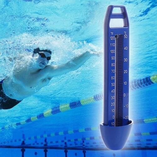 New Floating Swimming Pool Spa Hot Tub Bath Temperature Thermometer Blue