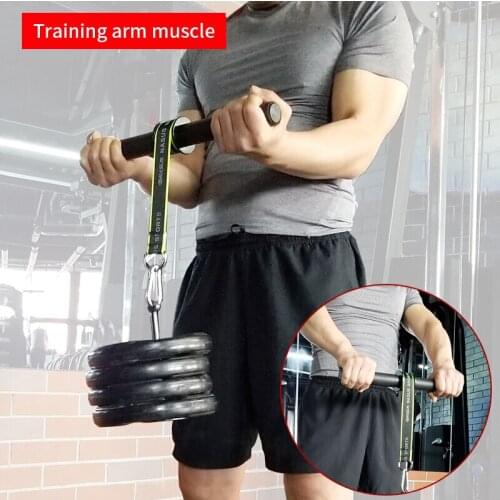PG Gym Fitness Forearm Trainer Strengthener Hand Gripper Strength Exerciser Weight Lifting Rope Waist Roller Fitness Equipment