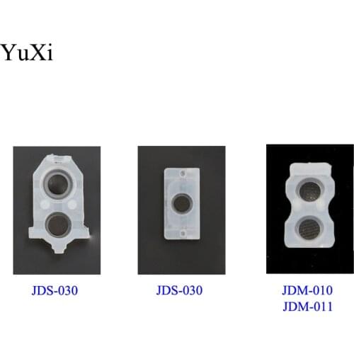 Conductive rubber pad JDS 001 011 020 030 040 050 JDM 055 L1 R1 L2 R2 Rubber Silicon Conductive Button Pad Set For PS4 DualShock