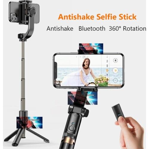 Handheld Gimbal Stabilizer 3 in 1 Selfie Stick Phone For iPhone 11 pro Max 7 8 Plus X XS MAX For Samsung Galaxy Action