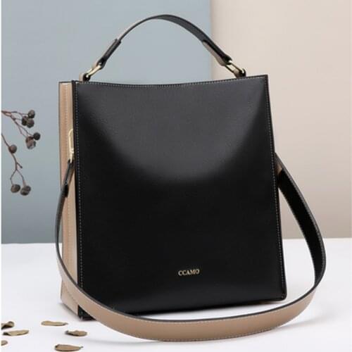 The New 2021 Fashion All-match High-end Leather Square Bag Ladies Large-capacity One-shoulder Diagonal Purses and Handbags Cc Gg