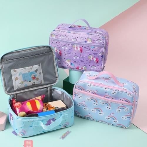 Womens Bag Women Fashion Cartoon Pattern Printing Insulation Shopping Lunch Bag Ladies Casual Outdoor Picnic Tote Handbags