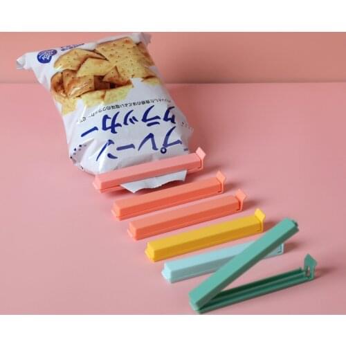 Sealing clamp Sealed clip for fresh snack food Mix and install the sealing clip
