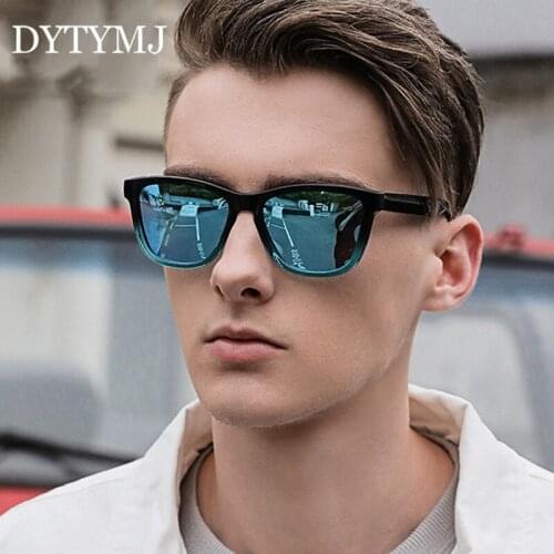 DYTMYJ 2020 Vintage Polarized Sunglasses Men Mirror Square Eyeglasses Women Retro Drivers Anti-glare Sun Glasses For Men UV400