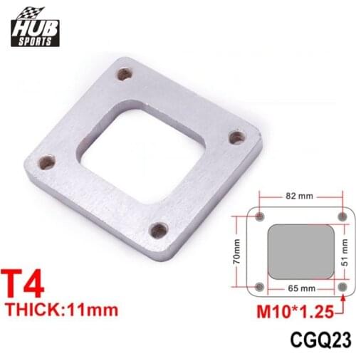 T4 Turbo Manifold Inlet Weld Flange 11mm thick Mild Steel HU-CGQ23