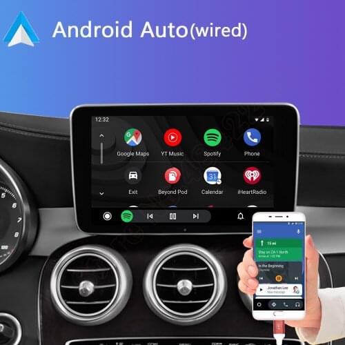 WIFI Apple Carplay Activation Tool Android Auto Interface Radio Screen Module Decoder Box For Mercedes-Benz GLK X204 NTG4.5/4.7