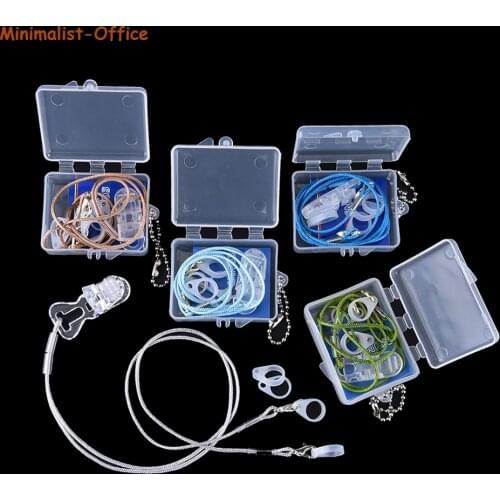 1 Set Behind The Ear BTE Hearing Aids For Children & Adults Aid Clip Clamp Rope Protector Holder Safety Protection Accessories