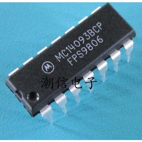 10cps MC14093BCP four 2 with the Schmitt trigger input