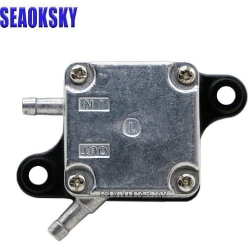 68T-24410 Fuel Pump Assy for Yamaha 4 Stroke 6HP 8HP 9.9HP F6A F6B F8C F9.9 T8 T9.9 Outboard Motor