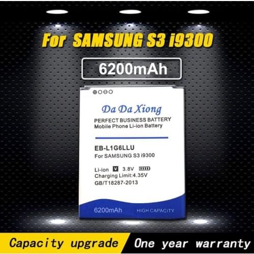 High quality 6050mAh EB-L1G6LLU Battery for Samsung Galaxy S3 Grand Neo SIII i9300 i9300i i9308 i9305 i9082 i9080 i9060 i9301