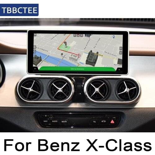 For Mercedes Benz X Class 2018~2019 NTG Android car player original Style HD Screen Autoradio Bluetooth gps navigation map