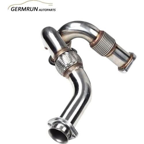 FOR 03-07 F*ORD SUPER DUTY 05 EXCURSION 6.0 STAINLESS TURBOCHARGER Y-PIPE UP-PIPE