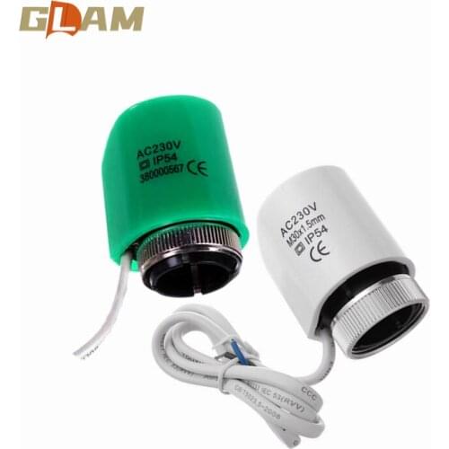 Electric Thermal Actuator Manifold Underfloor Heating Thermostat System