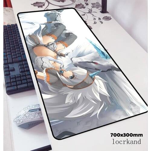 Monster hunter mouse pad 70x30cm gaming mousepad anime Customized office notbook desk mat Boy Gift padmouse games pc gamer mats