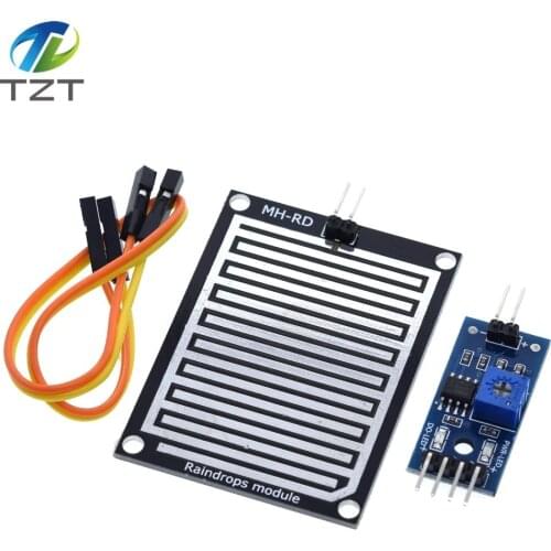 Snow/Raindrops Detection Sensor Module Rain Weather Module Humidity For Arduino