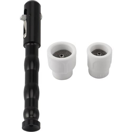 ABSF Welding Tig Pen Finger Feeder Rod Holder Filler Wire Pen +2Pcs Ceramic Welding Cup Set 10 12 Welding Cups