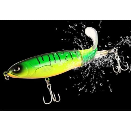 Minnow Fishing Lure Propeller tractor Hard Bait 10/14CM Artificial Lures 3D Eyes Wobbler Trolling Crank baits Jig Fishing tackle