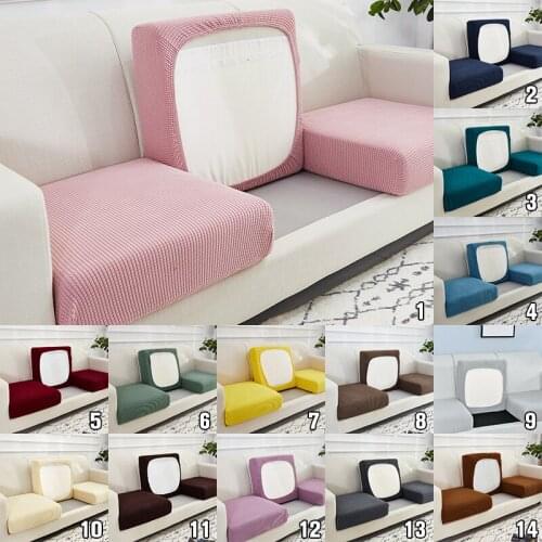 Single Length Multi-Color Four Seasons Universal Sofa Cover Indoor Home Decoration Chaise Combination Sponge Sofa Cushion Covers