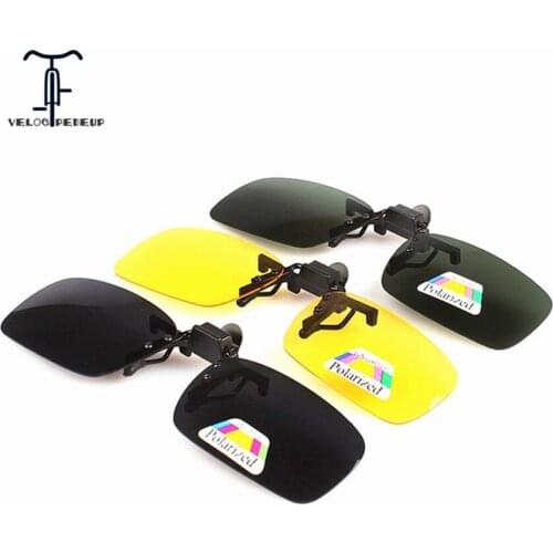 Anti-UV Cycling Night Vision Clip on Glasses Polarized Clip Glasses for Bicycles Box Men Women Cycling Goggles Sport Sunglasses