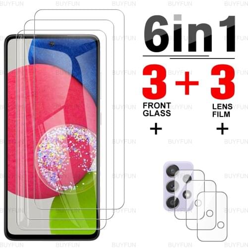 Camera Lens Screen Protector For Samsung A52s 6.5inch Full Cover HD Safety Tempered Glas for samsung galaxy a 52s galaxi a52s 5g