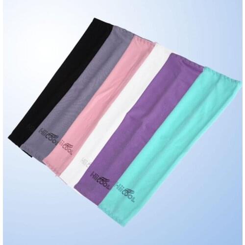 1 Pair Cooling Arm Sleeves Cover UV Sun Protection Golf Bike Outdoor Sports Riding Cycling Athletic Sport Protection Skins 370mm