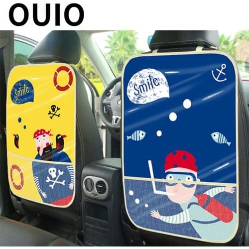 Children Kick Mat Seat Back Protector Cover For Subaru XV Kia Rio 4 Ceed Cerato Sorento Mazda 3 Mini Cooper R56 F56 Accessories