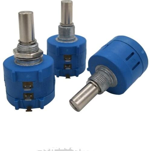 10pcs 3590S-2-103L 3590s 10K ohm potentiometer switch 10 ring precision adjustable resistor multi turn potentiometer Multiturn
