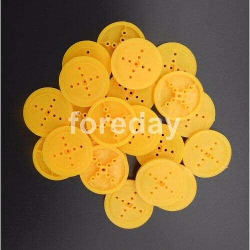10PCS DIY Pulley Plastic Gears toy wheels concave dia.36mm TH=4mm Aperture:1.95mm yellow NEW * FD450X10