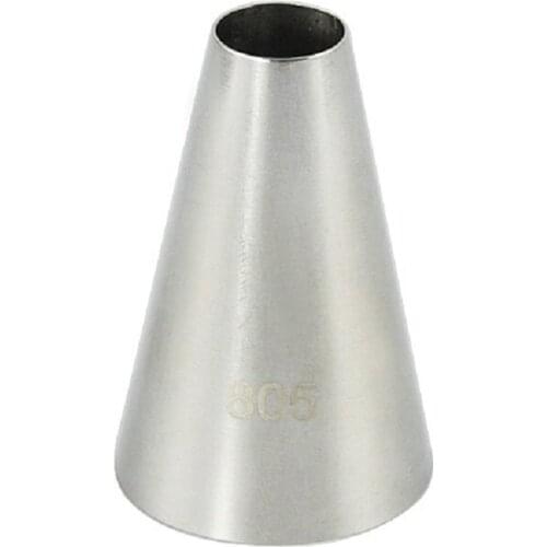 20pcs/lot)Free Shipping FDA High Quality Stainless Steel Pastry Large Round Icing Nozzle#805