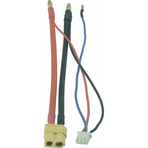 4mm Bullet Banana to XT60 female LiPo Battery Lead Wire & JST-XH Balance Plug