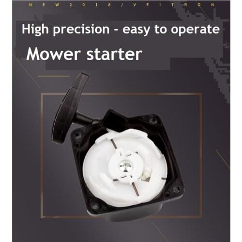80mm Universal Electric Tool Push-Pull Starter Recoil Starter Electric Brush Cutter Lawn mower Pull Plate Starter