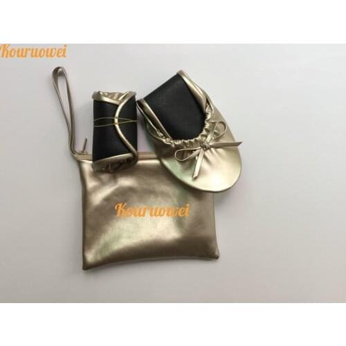 Free shipping ! Manufacturer best price ladies fushia foldable ballerina shoes for woman