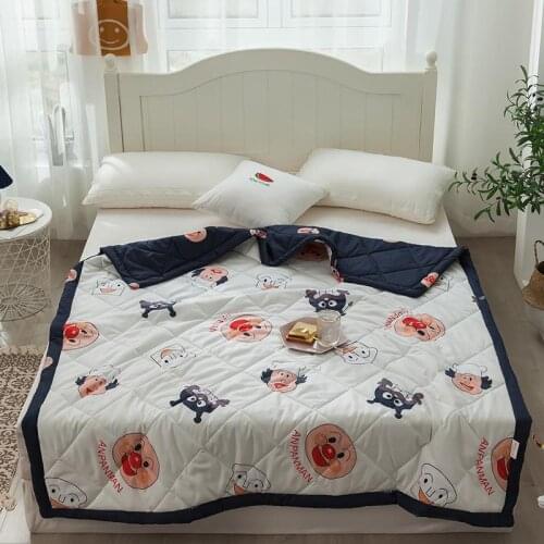 Home textile decoration Summer quilt Soft Breathable Blanket AB side Summer Washed quilt Air-conditioning Quilt