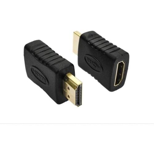 DHL shipping HDMI Standard Male to Female Adapter Extension Connector Gold Plated HDTV 1080P