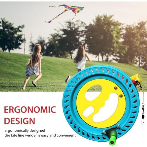 Outdoor Kite Line Winder Winding Reel Grip Wheel With Flying Line Kite Line Winding Wheel For Children Adults