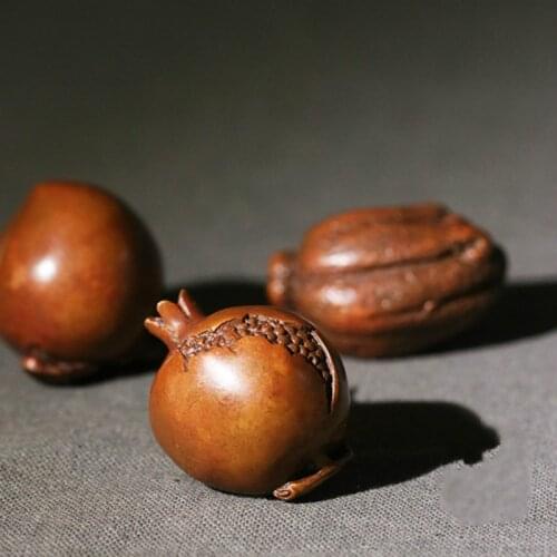 Small Classical Paperweights Lovely Brass Paper Press Decoration Portable Creative Lucky Chinese Calligraphy Paperweights