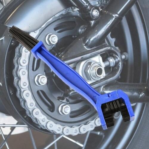 Motorcycle Chain Brush Bicycle Gear Chain Maintenance Dirt Brush Universal Motorcycle Clean Dirt Cleaning Tool
