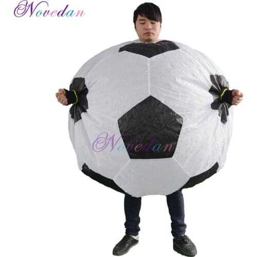 Inflatable Football Costume Adult Kid Fancy Dress Festival Party Perform Funny Baseball Inflatable Costume