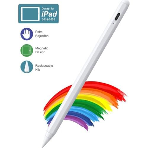 Custom Magetic Metal Palm Rejection Multifunction Capacitive Pencil Type C Digital Drawing Touch Tilt Function Active Stylus Pen