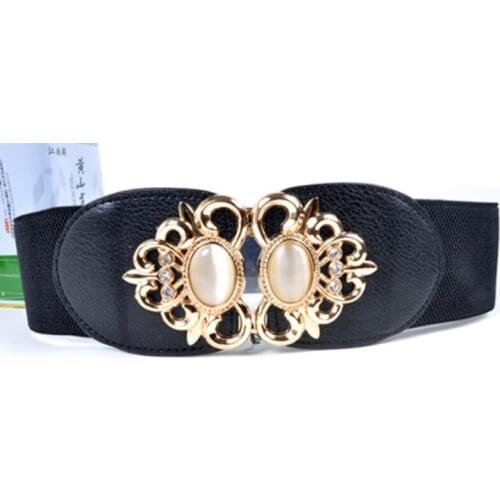 Aoluolan Fashion wild trend ladies girdle belt dress womens belt Pure Color Leather Personality Belt Cinch Waistband Lady