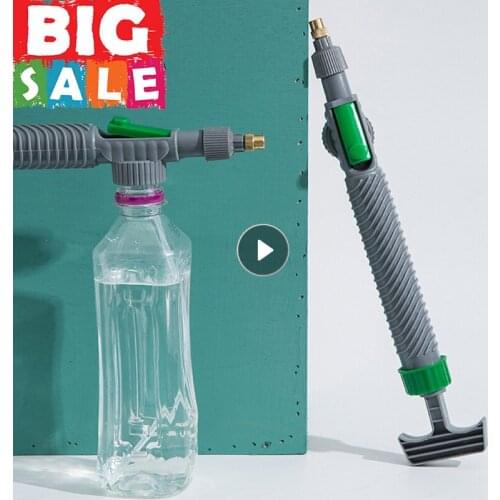 Pump Manual Sprayer High Pressure Air Head Nozzle Garden Water Sprayer Pulverizer Gardening Watering Accessories Garden Tools